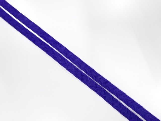 アンティーク　帯留め用　手組三分紐